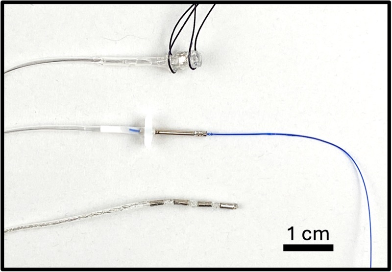Standard Leads: bipolar cuff, EMG/ECG, and 4x4 tined lead assemblies